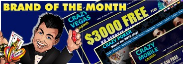 crazy vegas brand of the month