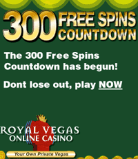 royal vegas free spins